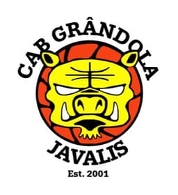 Emblema do Clube Amigos Basquetebol Grândola - Os Javalis